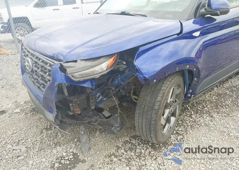 2021 Hyundai Venue Sel из США, поврежденный, VIN KMHRC8A37MU100354